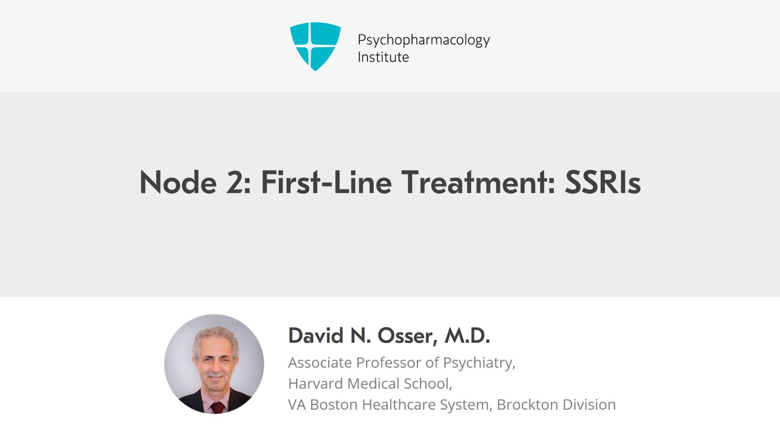 Psychopharmacology Institute